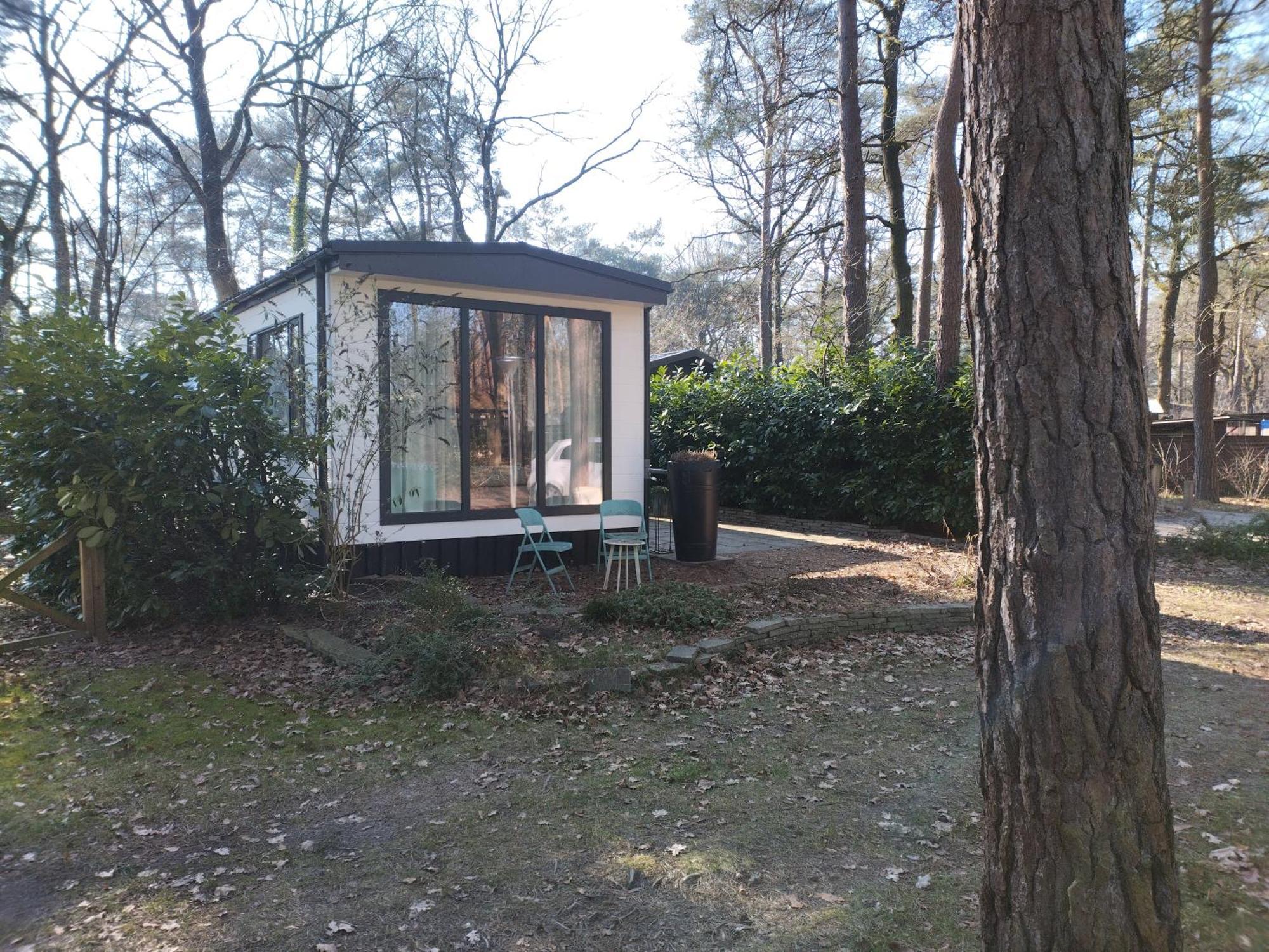 Wulft 47 Zonnig Gezellig 6P Chalet Met Zwembad In Bosrijke Omgeving Op Familie Camping De Vossenburcht IJhorst المظهر الخارجي الصورة